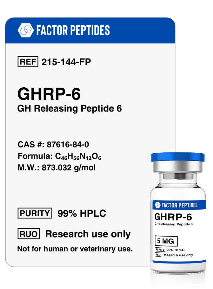 GHRP6 - Muscle Growth and Enhancement Peptides - $40 – $55