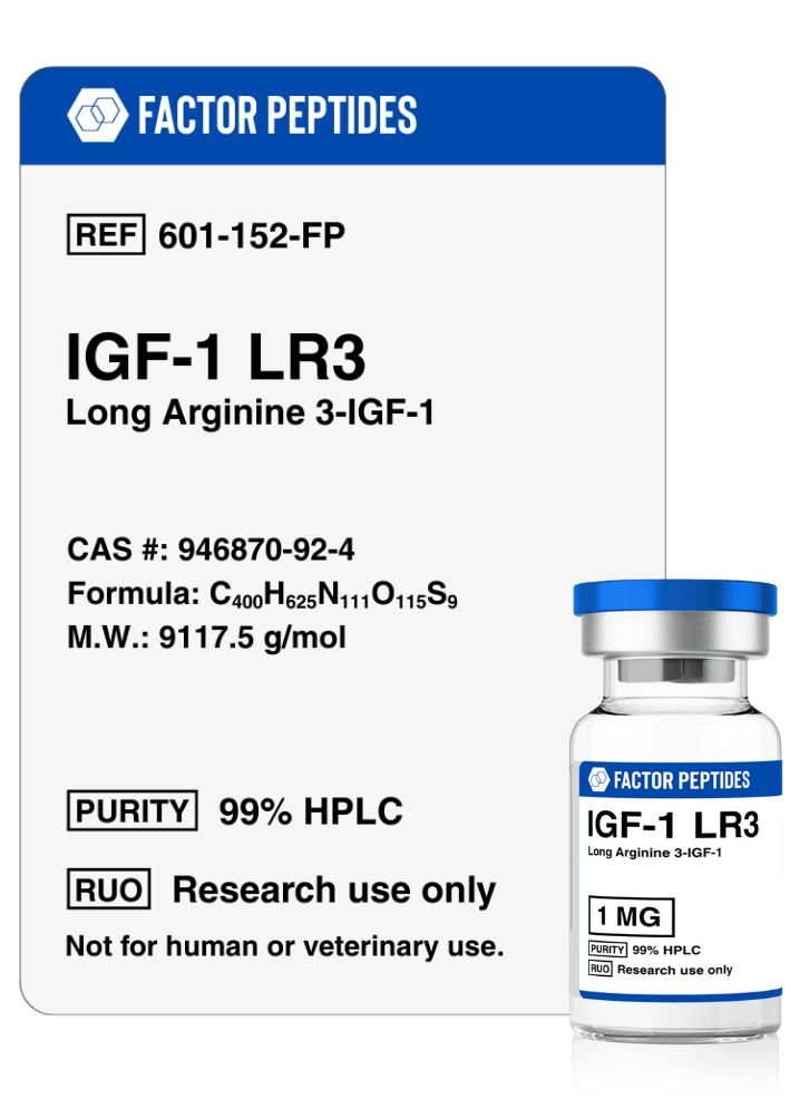 IGF-1 LR3 1 mg - Muscle Growth and Enhancement Peptides